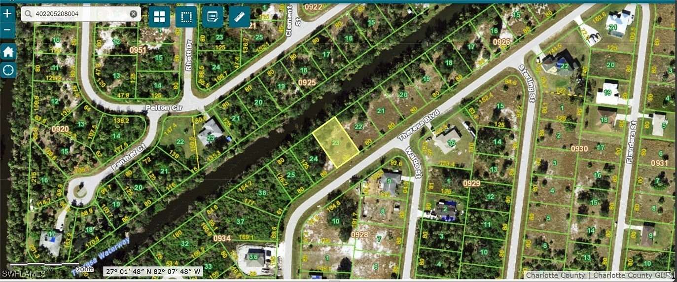 0.23 Acres of Residential Land for Sale in Port Charlotte, Florida