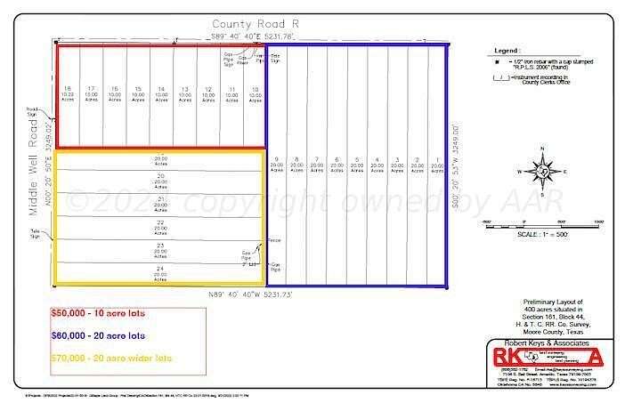 10 Acres of Land for Sale in Dumas, Texas