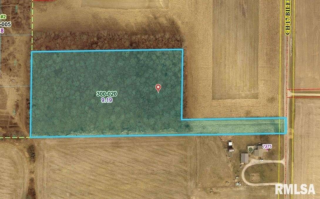 9.19 Acres of Recreational Land for Sale in Alma, Illinois