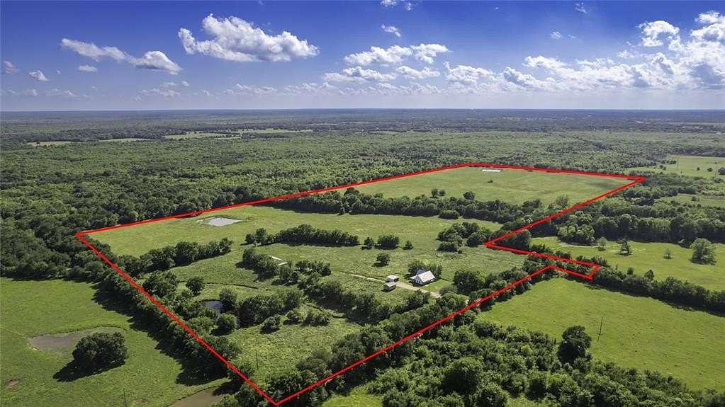 77.86 Acres of Land with Home for Sale in Klondike, Texas