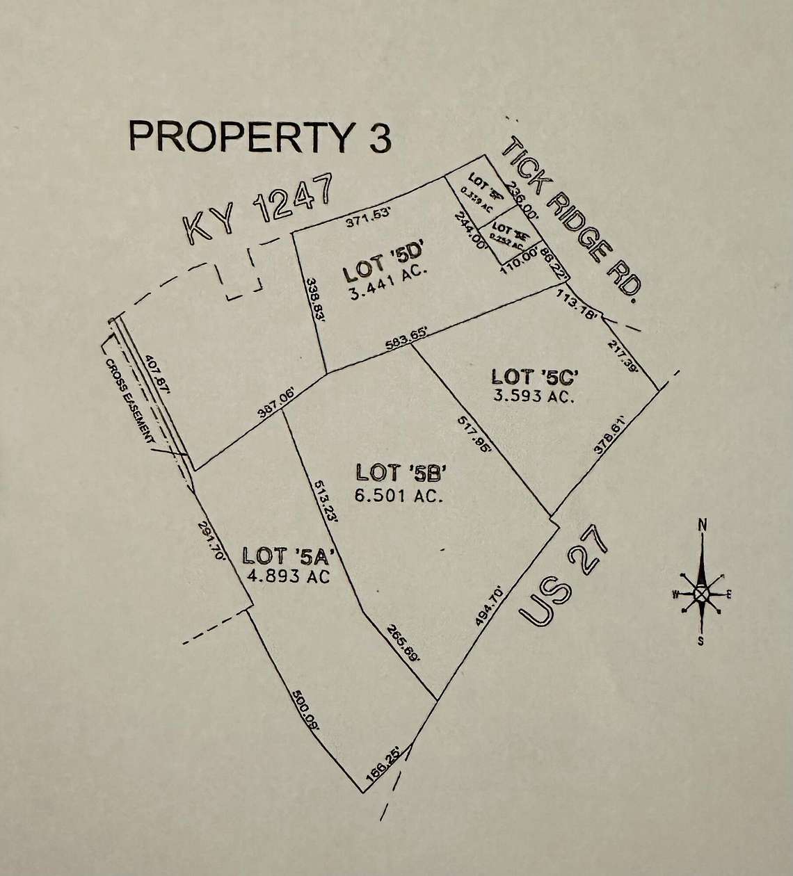 15 Acres of Commercial Land for Sale in Waynesburg, Kentucky