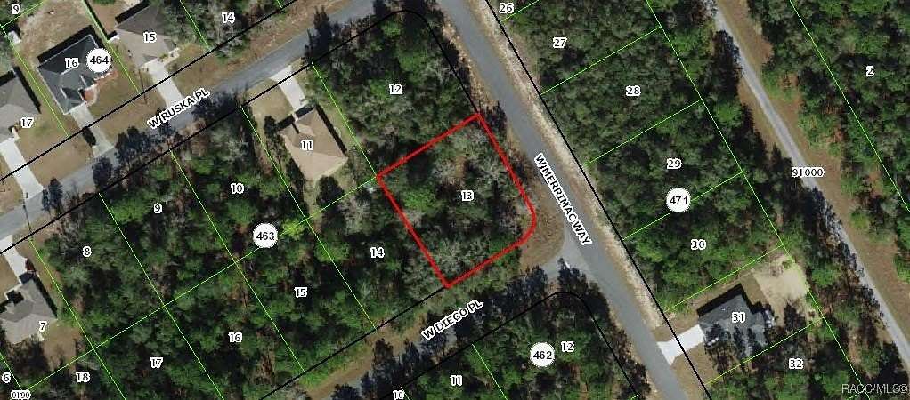 0.32 Acres of Residential Land for Sale in Citrus Springs, Florida