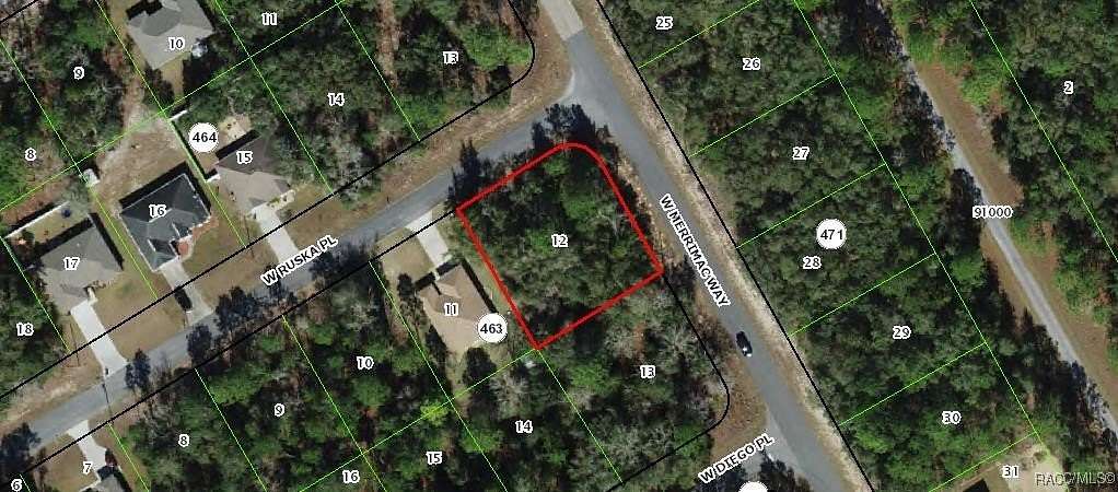 0.33 Acres of Residential Land for Sale in Citrus Springs, Florida