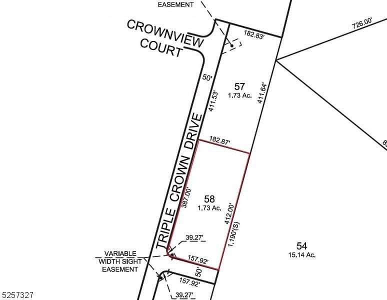 1.73 Acres of Land for Sale in Sparta Township, New Jersey