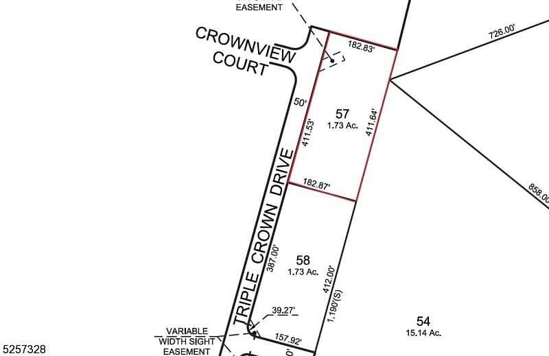 1.73 Acres of Land for Sale in Sparta Township, New Jersey