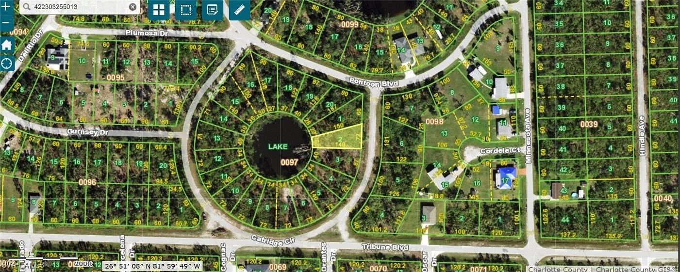 0.17 Acres of Residential Land for Sale in Punta Gorda, Florida