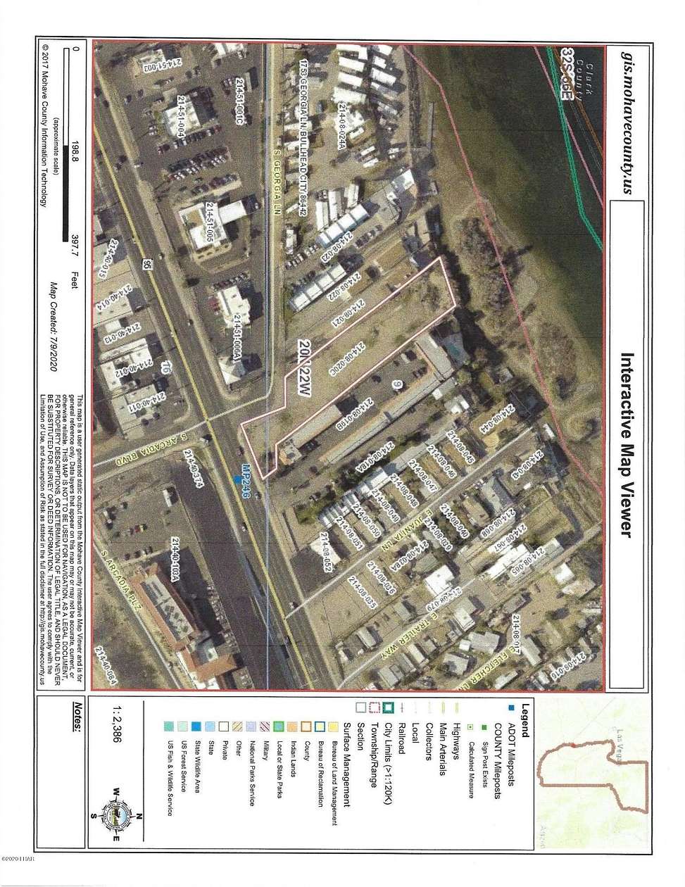 0.97 Acres of Commercial Land for Sale in Bullhead City, Arizona