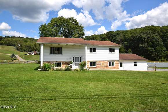 48.55 Acres of Land with Home for Sale in Claysburg, Pennsylvania