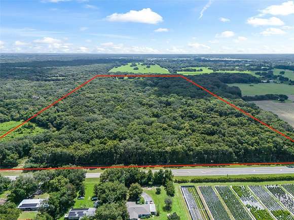 77 Acres of Land with Home for Sale in Center Hill, Florida