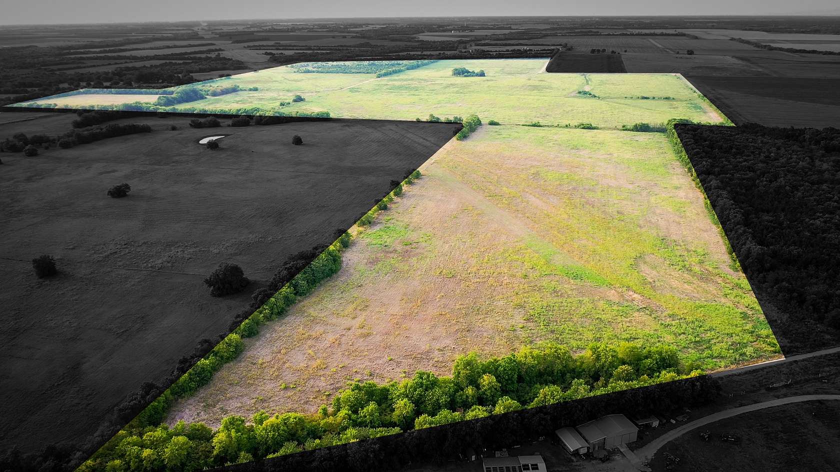 344 Acres of Recreational Land & Farm for Sale in Brookston, Texas