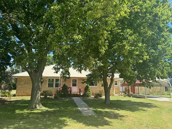 5 Acres of Residential Land with Home for Sale in Randall, Kansas