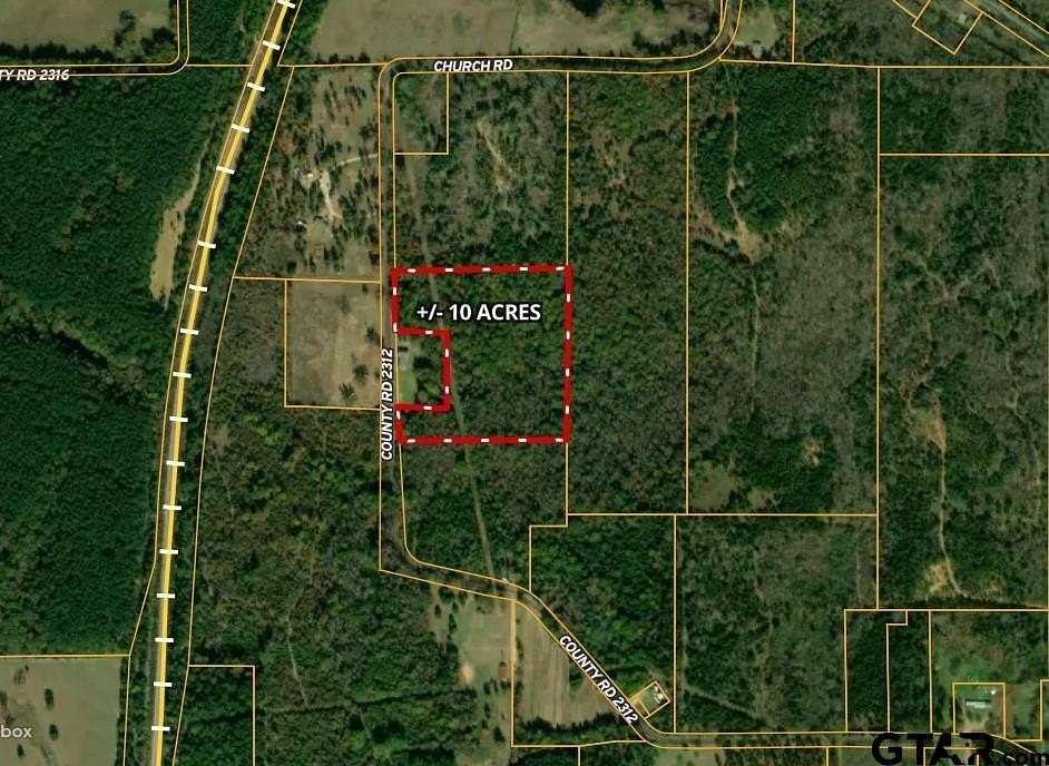 10 Acres of Land for Sale in Pittsburg, Texas