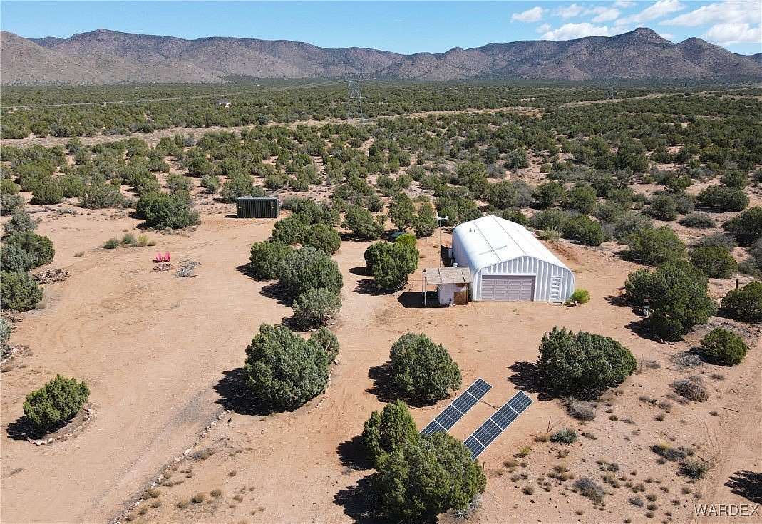 6 Acres of Land with Home for Sale in Hackberry, Arizona