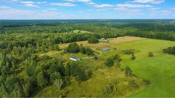 30 Acres of Land with Home for Sale in Milaca, Minnesota