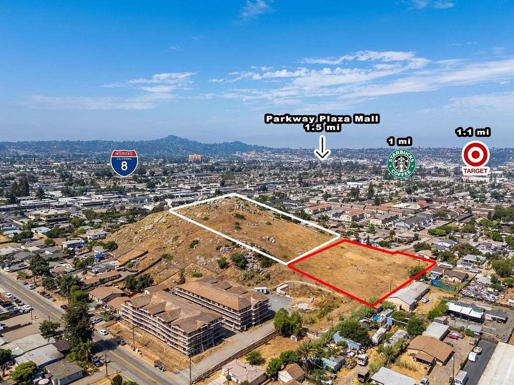 1.8 Acres of Residential Land for Sale in El Cajon, California