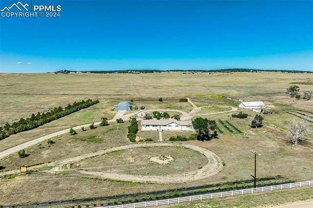 78.87 Acres of Land with Home for Sale in Calhan, Colorado