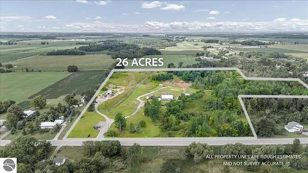 26.5 Acres of Recreational & Residential Land for Sale in Whittemore, Michigan
