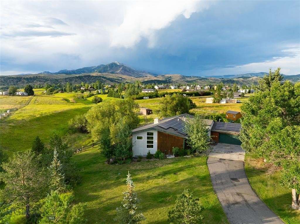 5.58 Acres of Residential Land with Home for Sale in Bozeman, Montana