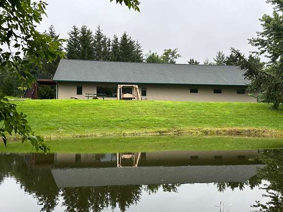 Home overlooks pond