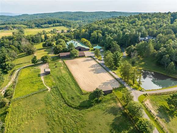 102.7 Acres of Agricultural Land with Home for Sale in Canandaigua Town, New York