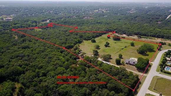 28.29 Acres of Land with Home for Sale in Grapevine, Texas