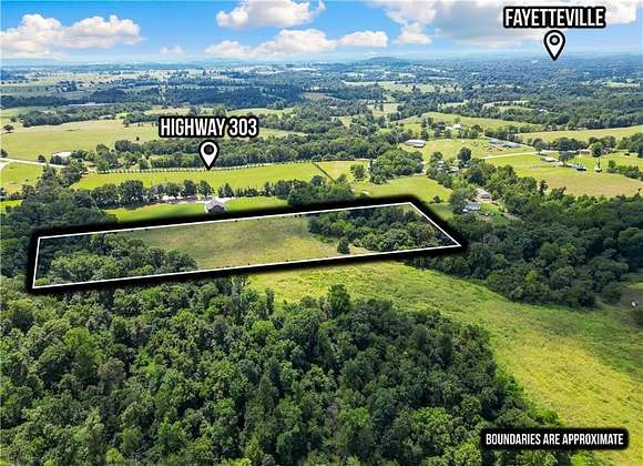 6.97 Acres of Land for Sale in Hindsville, Arkansas