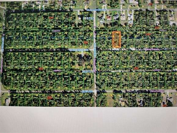 0.5 Acres of Residential Land for Sale in Indian Lake Estates, Florida