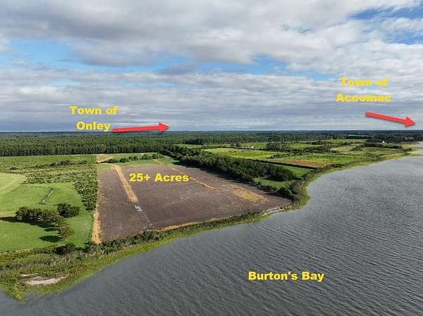 25 Acres of Recreational & Residential Land for Sale in Locustville, Virginia