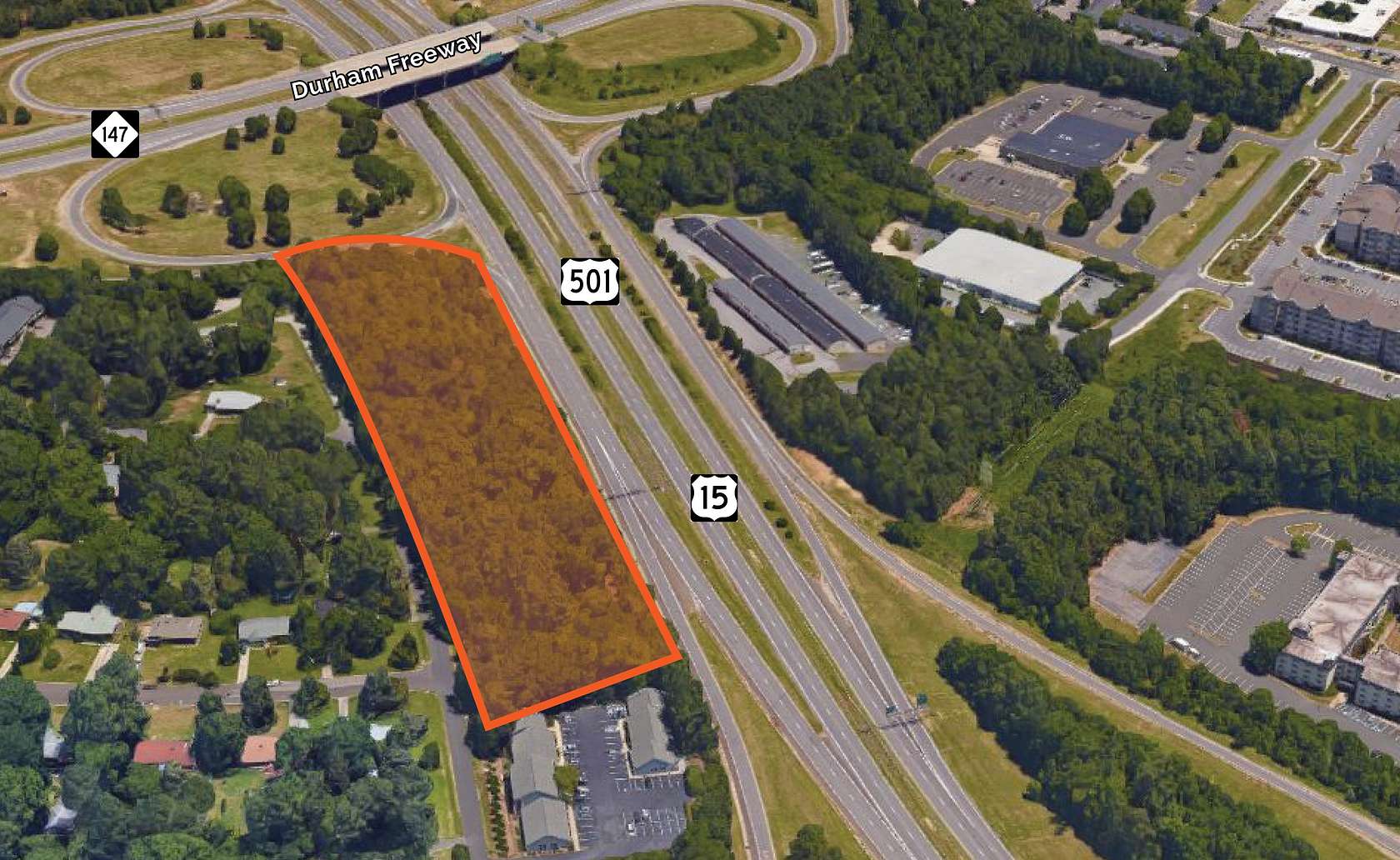 3.81 Acres of Land for Sale in Durham, North Carolina