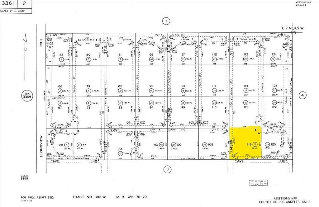 2.508 Acres of Residential Land for Sale in Lancaster, California