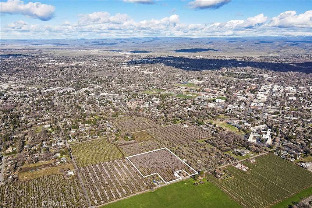 8.28 Acres of Land with Home for Sale in Chico, California