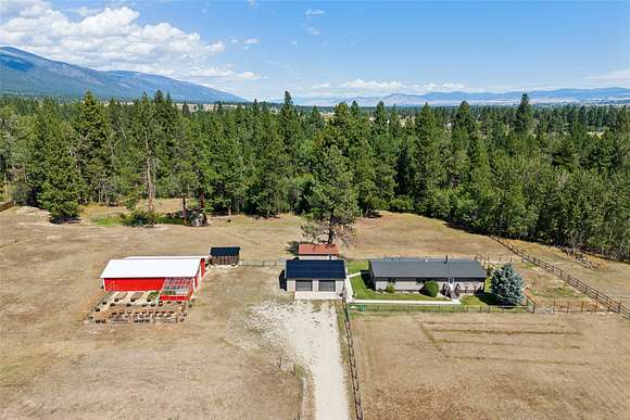 5 Acres of Residential Land with Home for Sale in Victor, Montana