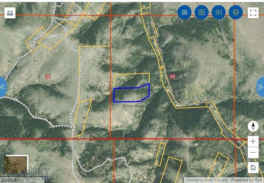 19.48 Acres of Land for Sale in Virginia City, Montana