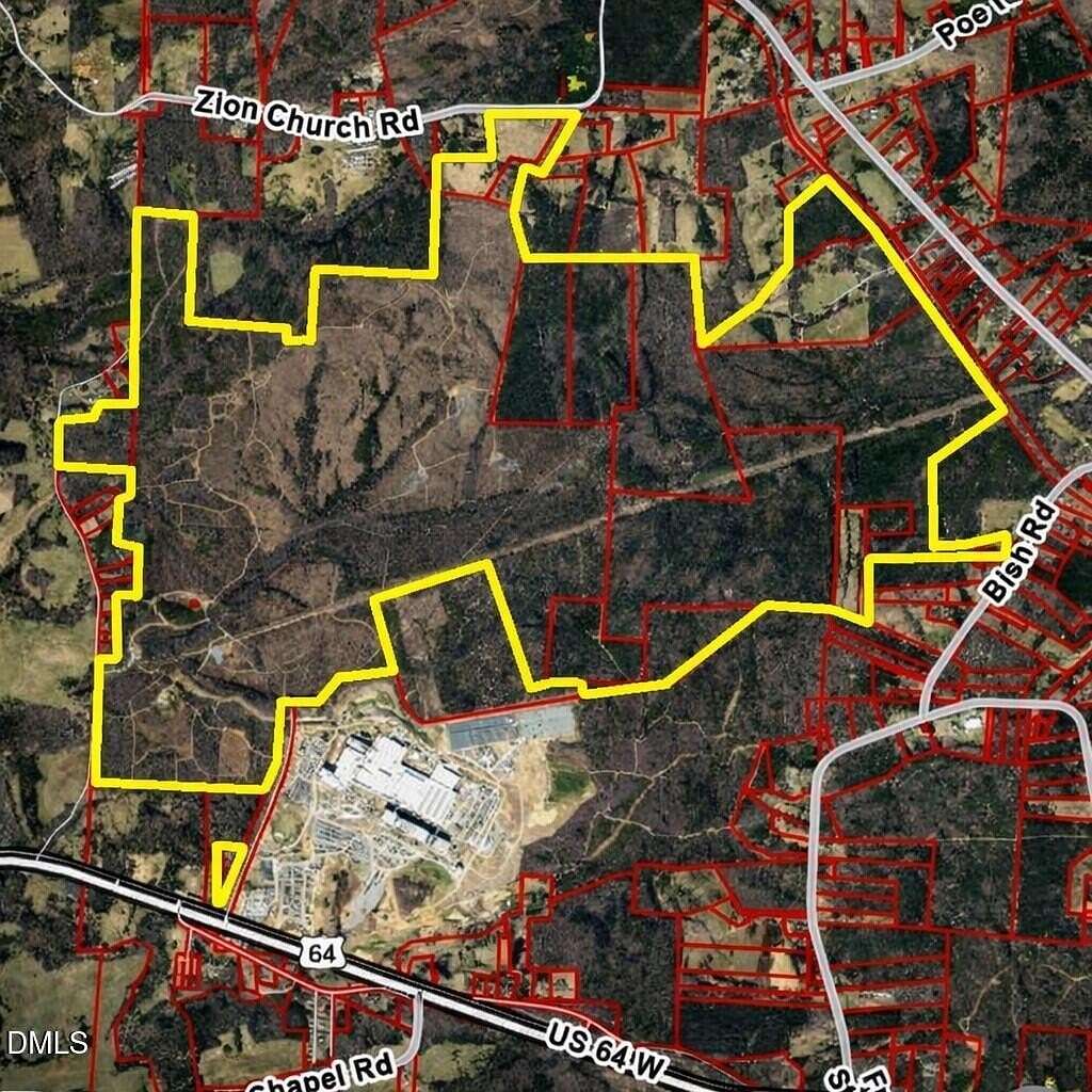 1,326 Acres of Land for Sale in Siler City, North Carolina