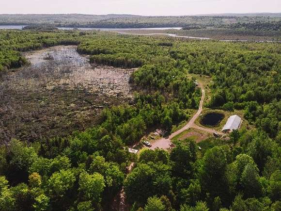 495 Acres of Recreational Land with Home for Sale in Mount Vernon, Maine