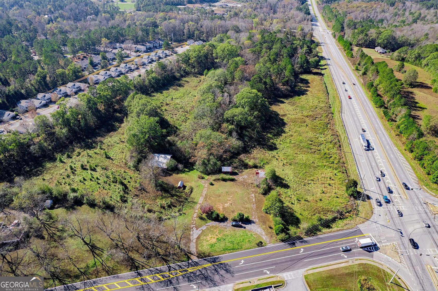 22.53 Acres of Commercial Land for Sale in Newnan, Georgia