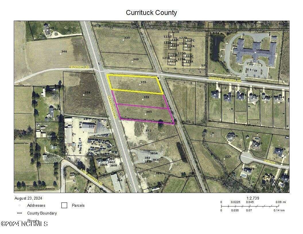 3.58 Acres of Commercial Land for Sale in Moyock, North Carolina