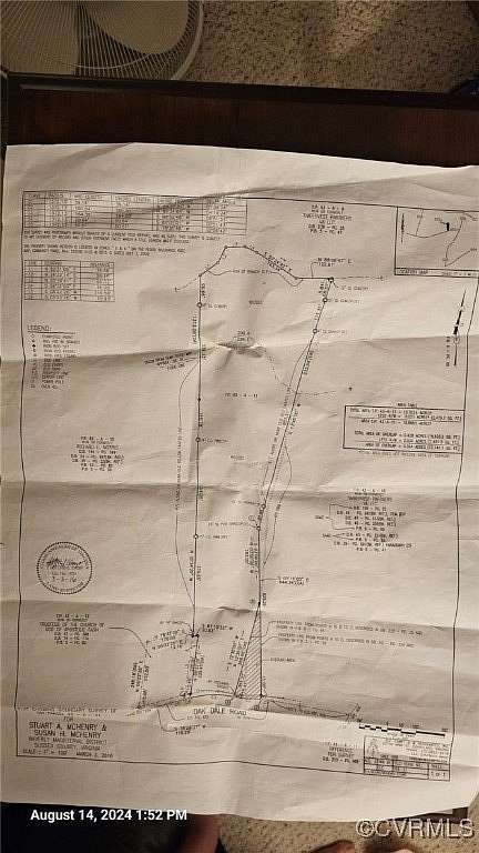 10.5 Acres of Land for Sale in Waverly, Virginia