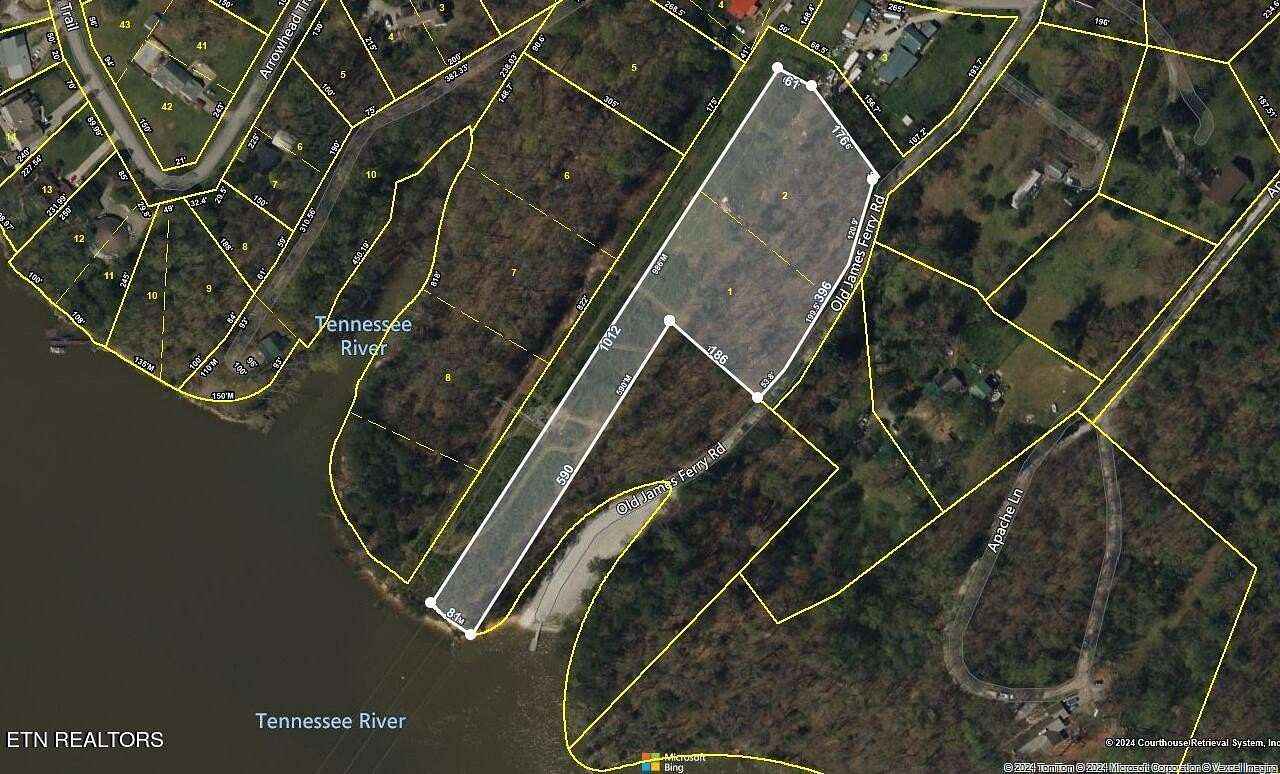 3.1 Acres of Land for Sale in Kingston, Tennessee