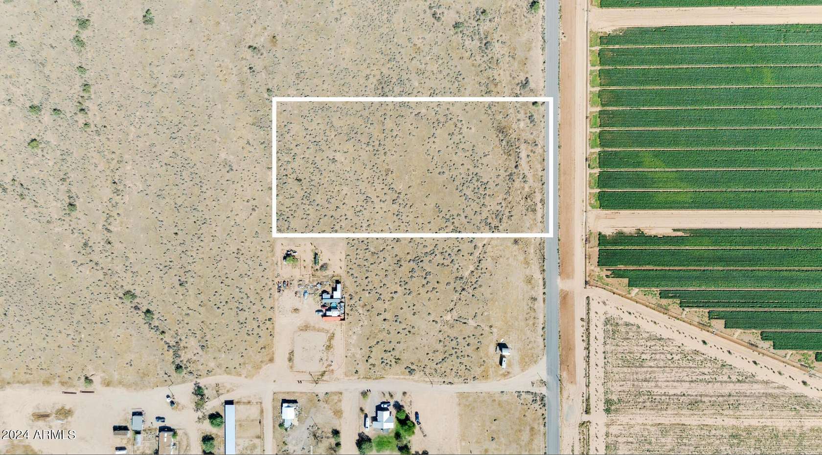 5 Acres of Land for Sale in Coolidge, Arizona