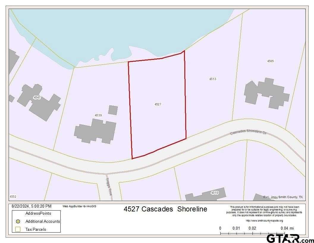 0.872 Acres of Residential Land for Sale in Tyler, Texas