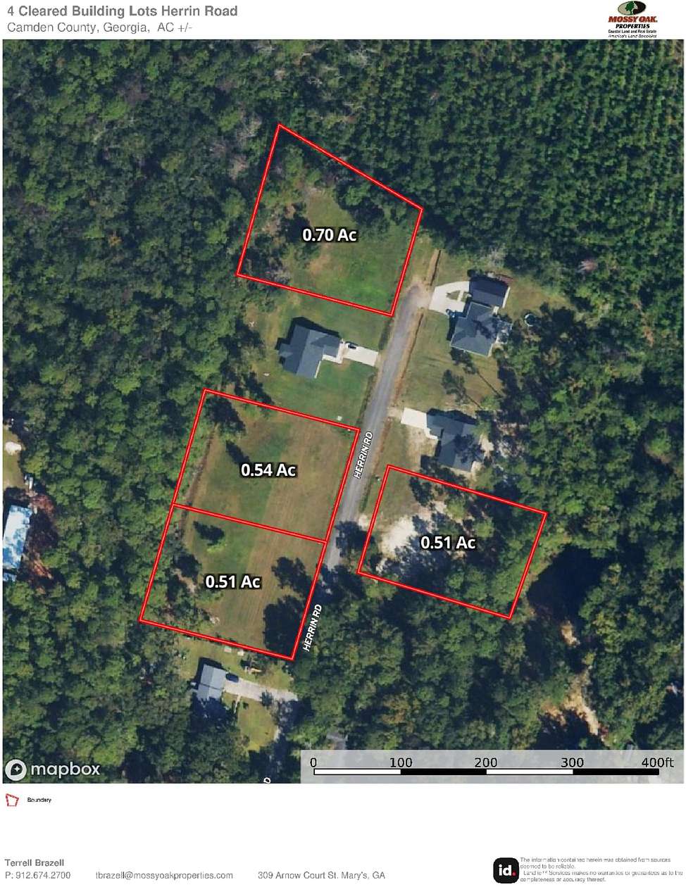 1.8 Acres of Residential Land for Sale in Woodbine, Georgia