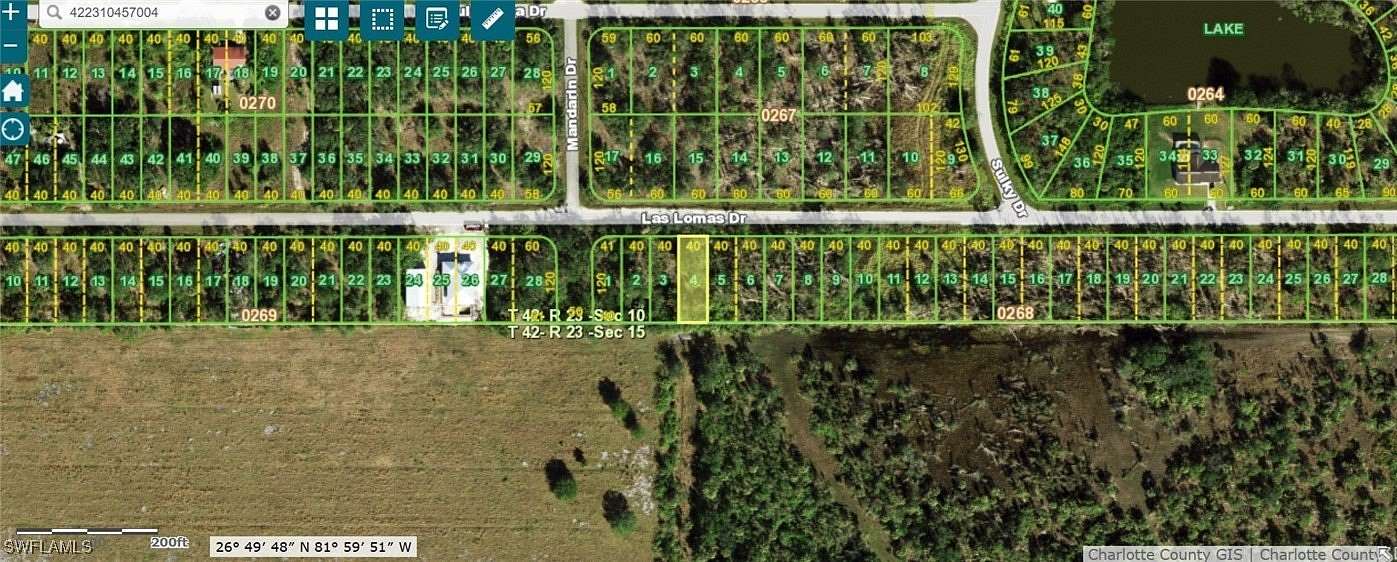 0.11 Acres of Residential Land for Sale in Punta Gorda, Florida