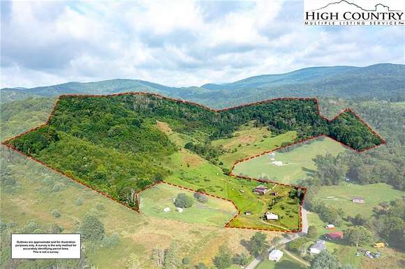 86.65 Acres of Land for Sale in Mouth of Wilson, Virginia