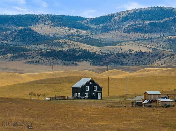 20.02 Acres of Land with Home for Sale in Cardwell, Montana