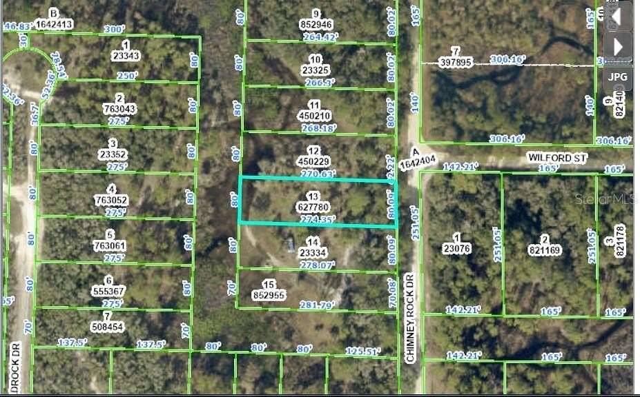 0.51 Acres of Residential Land for Sale in Webster, Florida