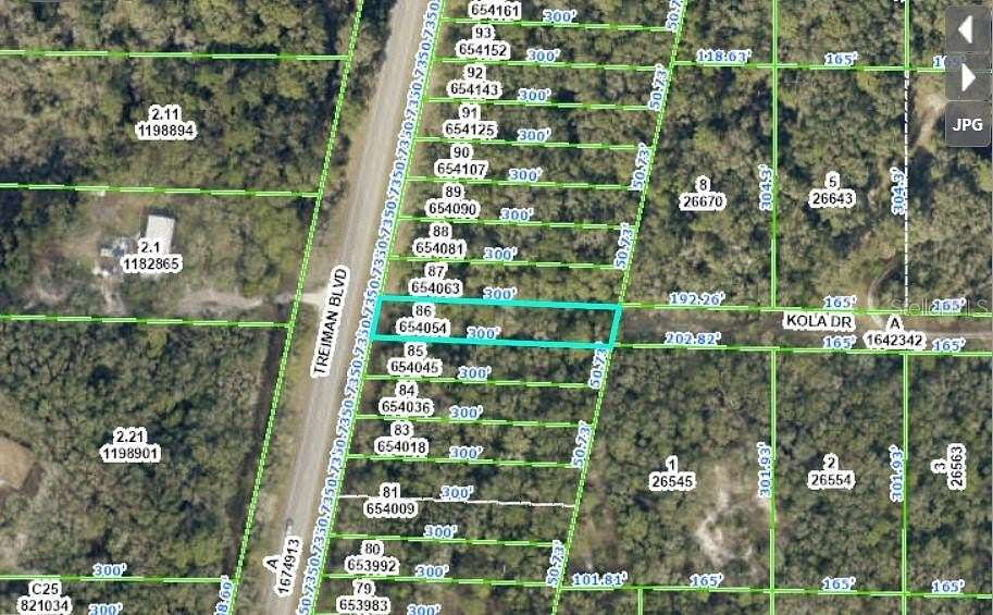 0.35 Acres of Residential Land for Sale in Webster, Florida