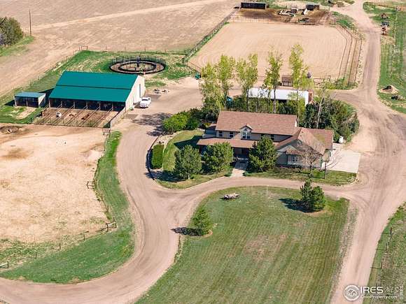 19.5 Acres of Land with Home for Sale in Greeley, Colorado