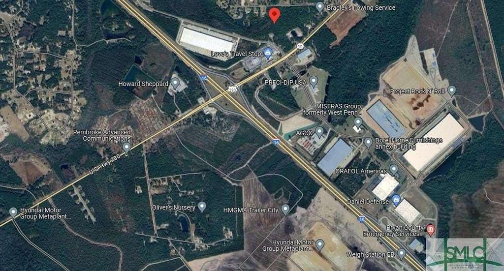 5 Acres of Improved Mixed-Use Land for Sale in Ellabell, Georgia