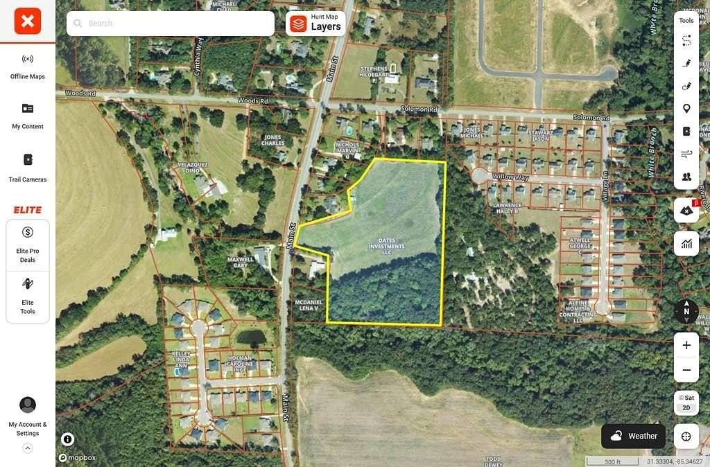 15 Acres of Land for Sale in Headland, Alabama